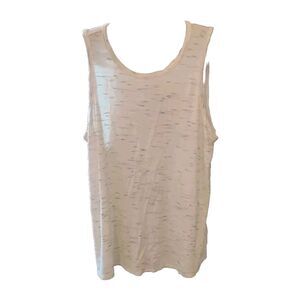 Old Navy luxe tank Medium White And Gray